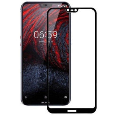 محافظ صفحه نمایش 6D فول گلس تمام چسب مناسب برای گوشی موبایل نوکیا 6.1 پلاس
